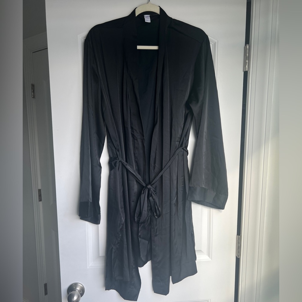 Stars Above Black Women's Robe